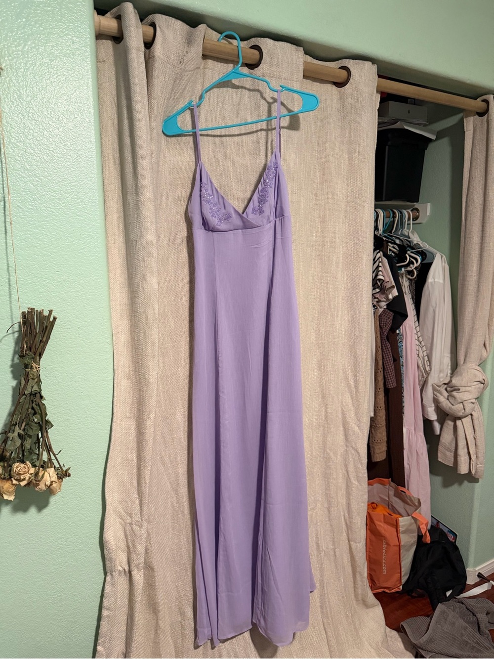 Princess Polly Lavender Maxi Slip Dress
